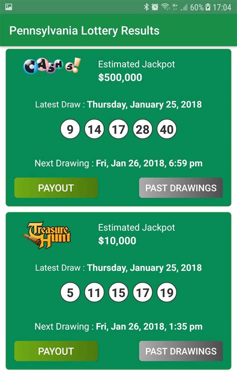 pa lottery post calendar.